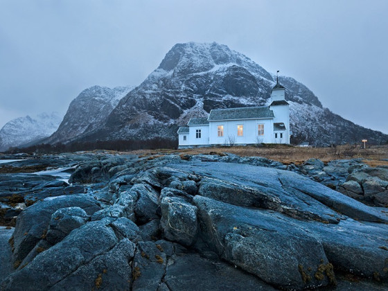 Kirche auf den Lofoten