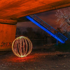 Fireball under the bridge