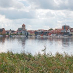 Blick zur Hansestadt